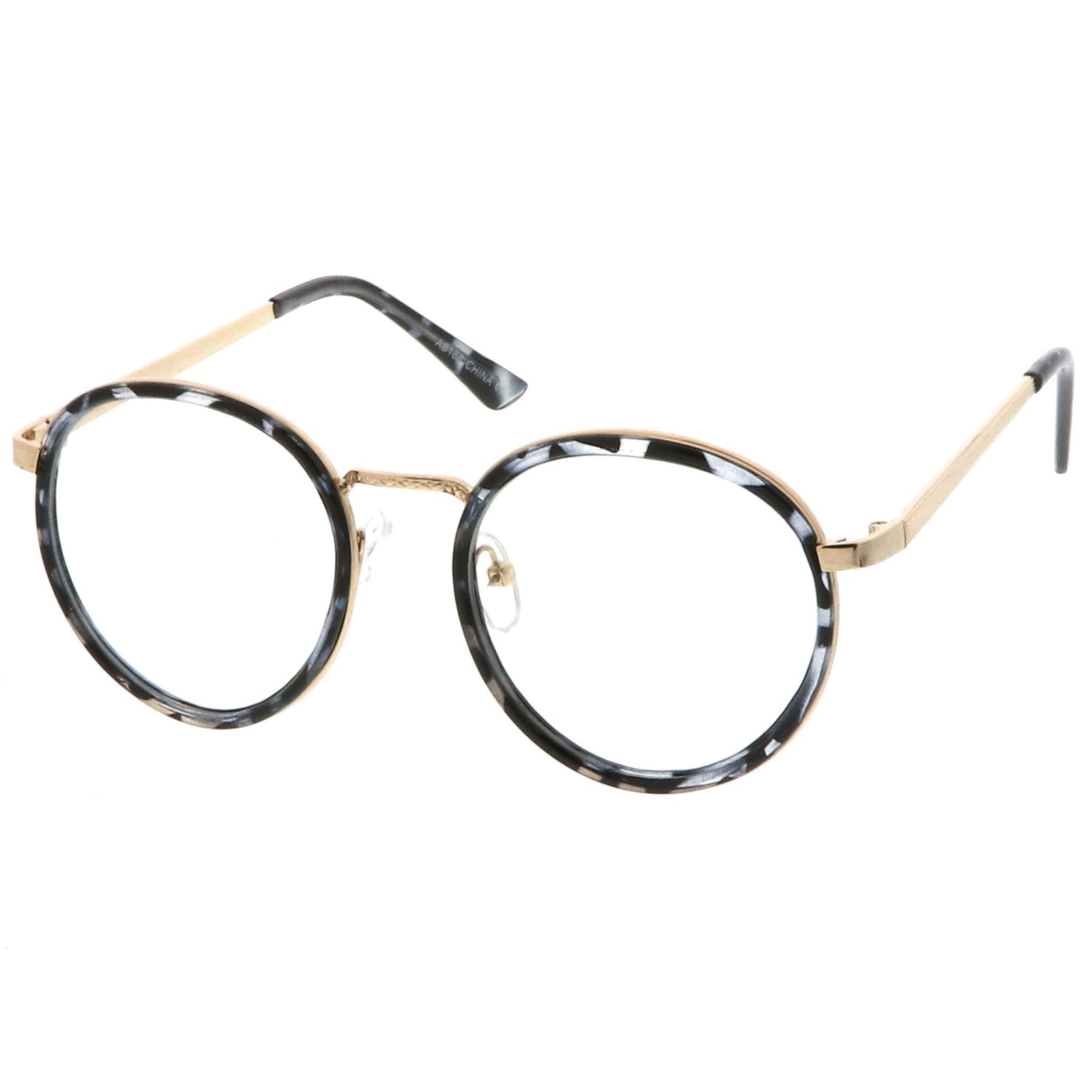 Black Clear Gold Clear