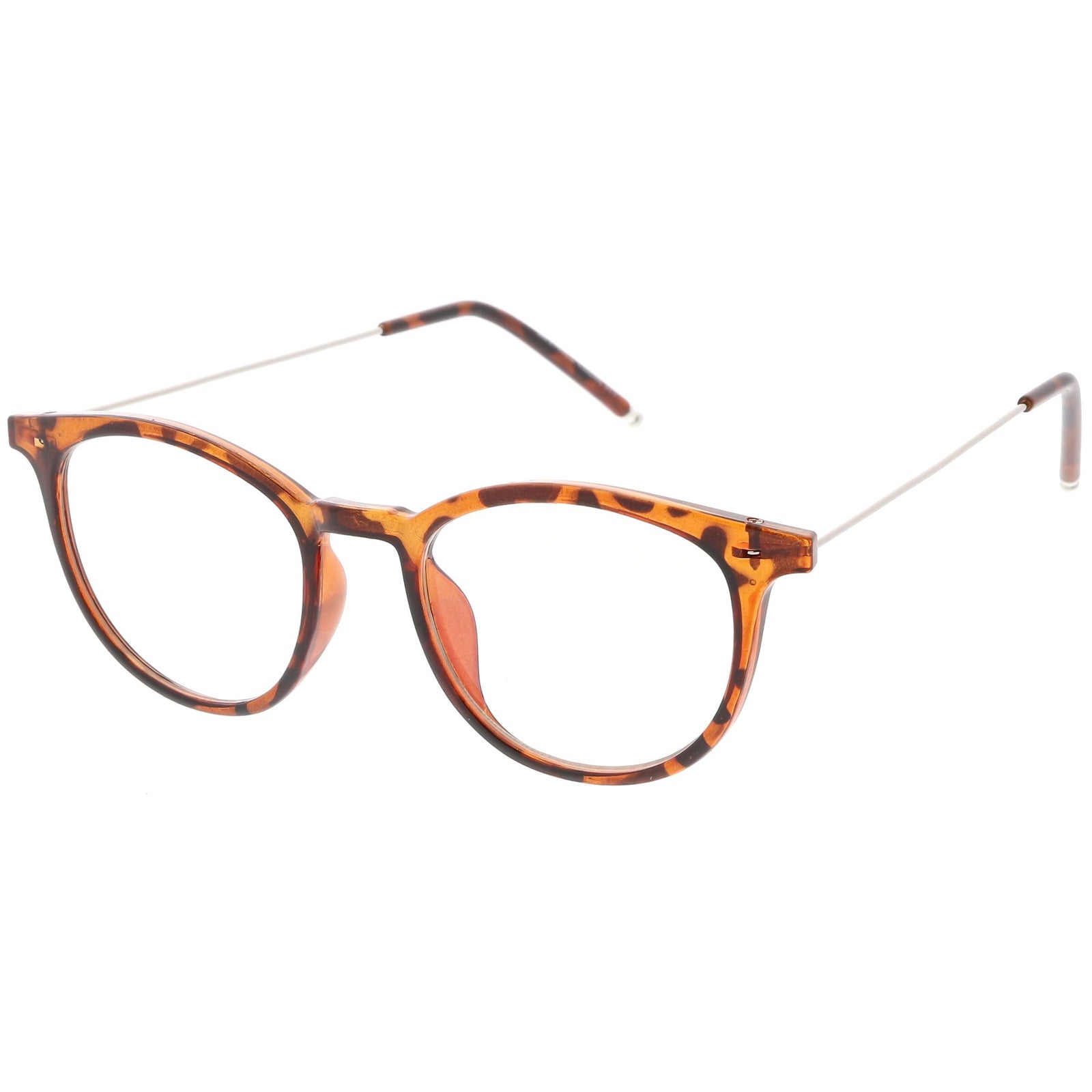 Tortoise Silver Clear