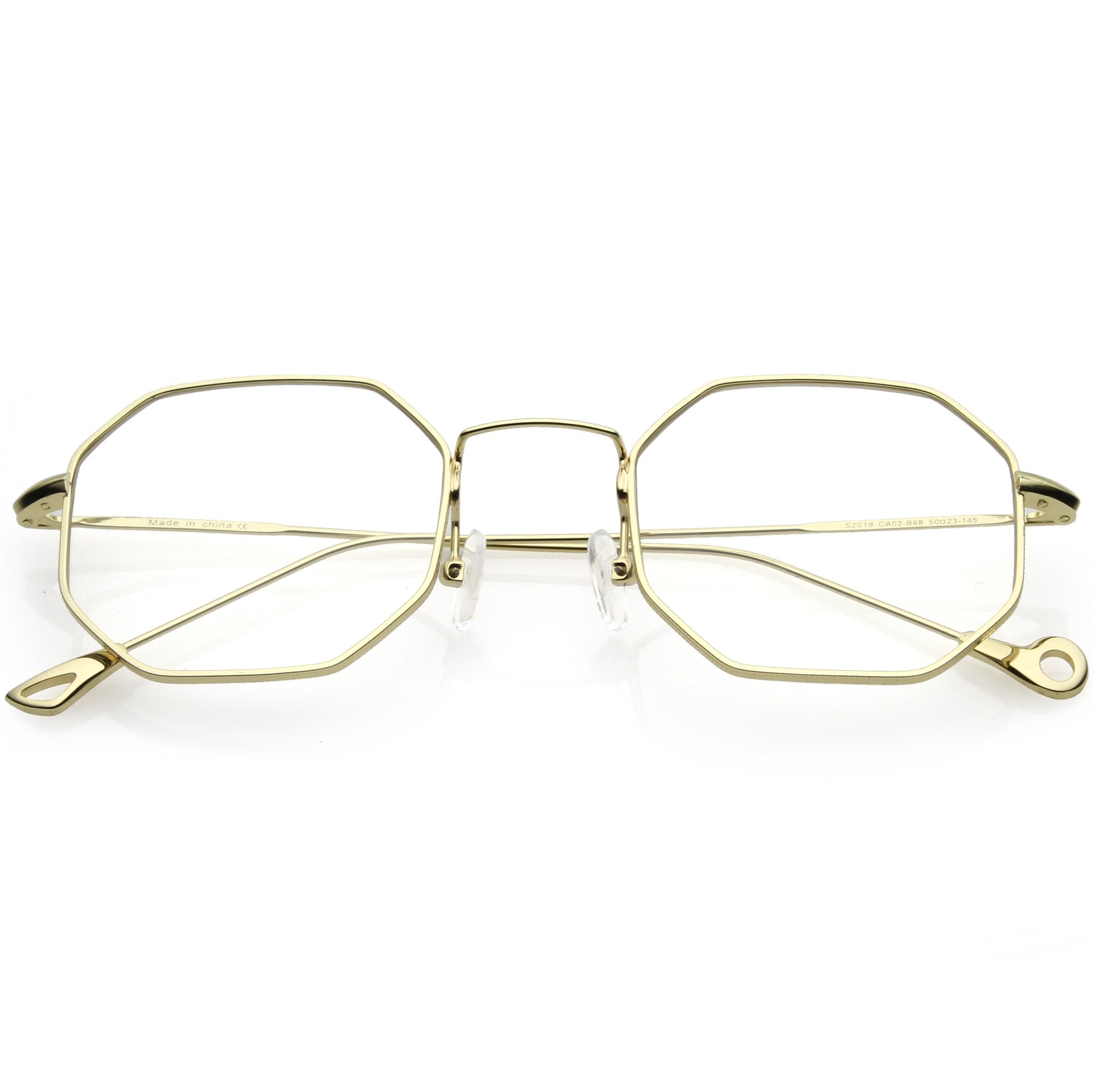Octagon frame glasses hotsell