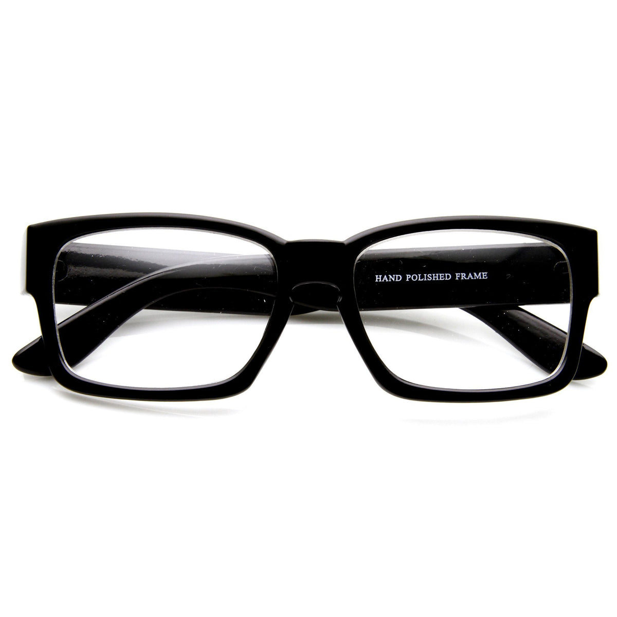 European Fashion Bold Modern Clear Lens Frames Glasses