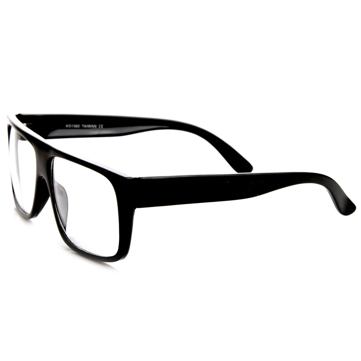 Flat Top Square Clear Lens Fashion Glasses
