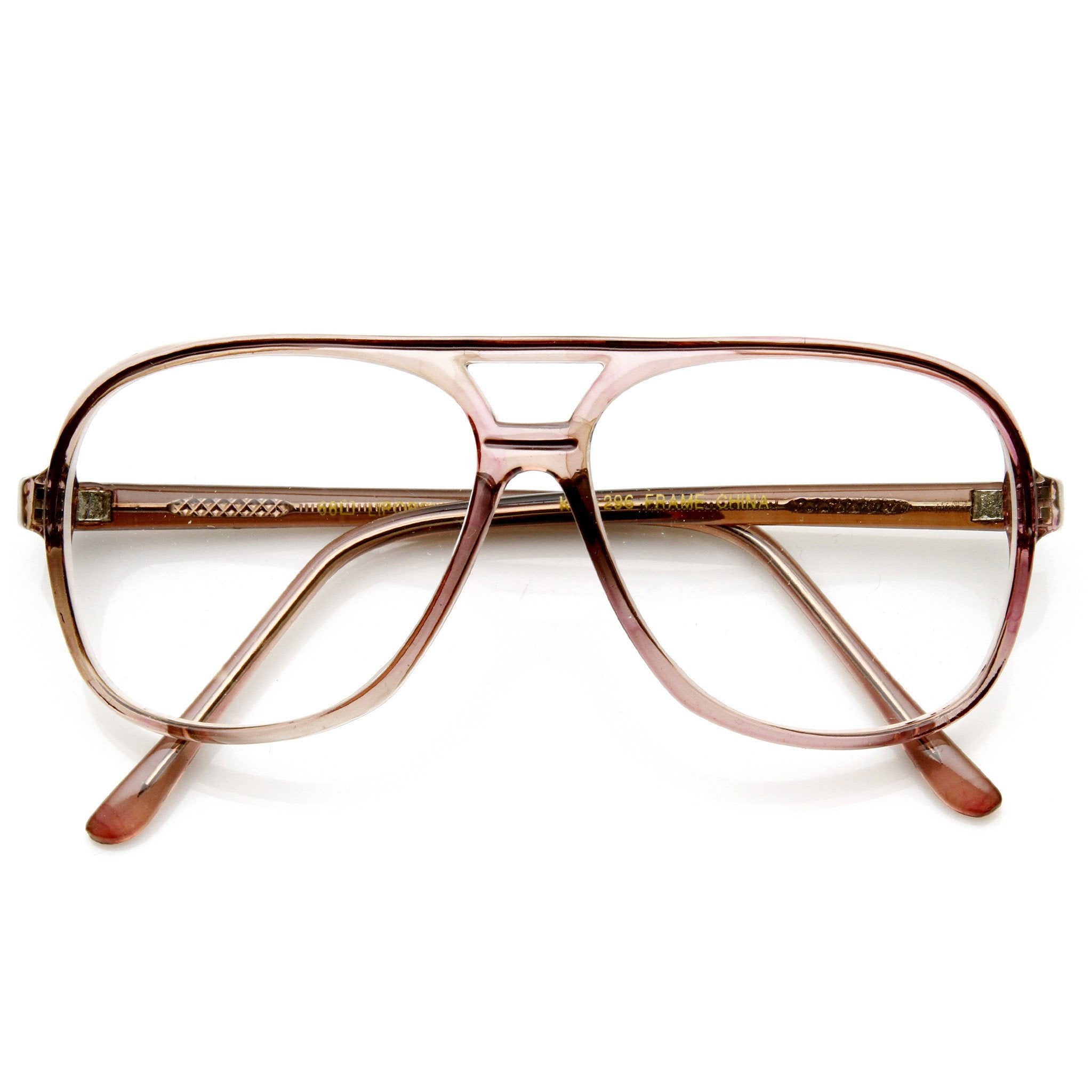 Retro cheap aviator eyeglasses