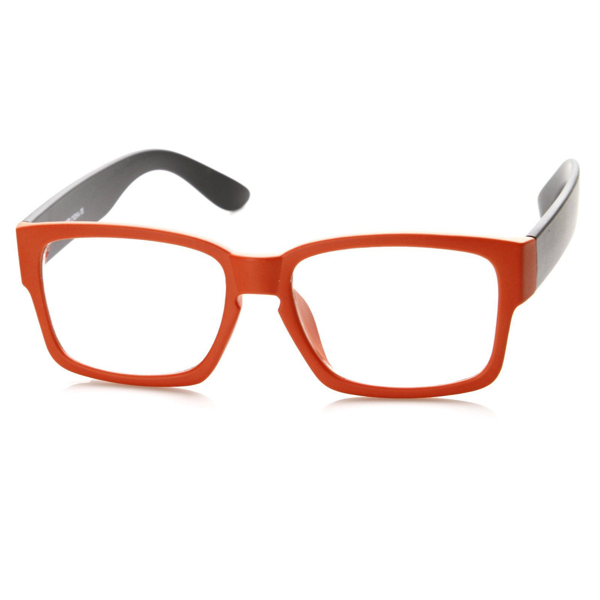 New Modern Two Tone Color Square Optical Frame Glasses