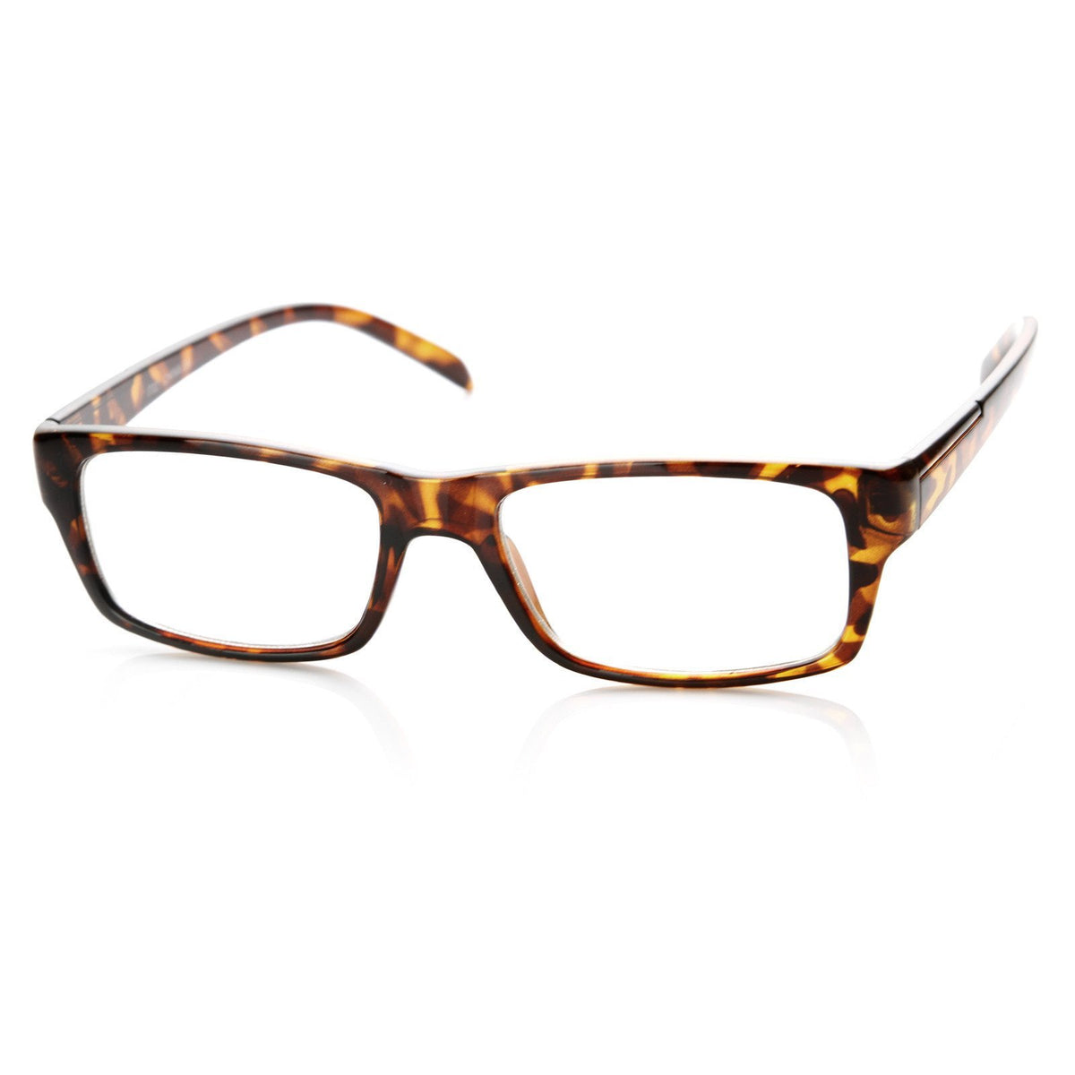 New Square Optical Frame Clear Lens Fashion Glasses